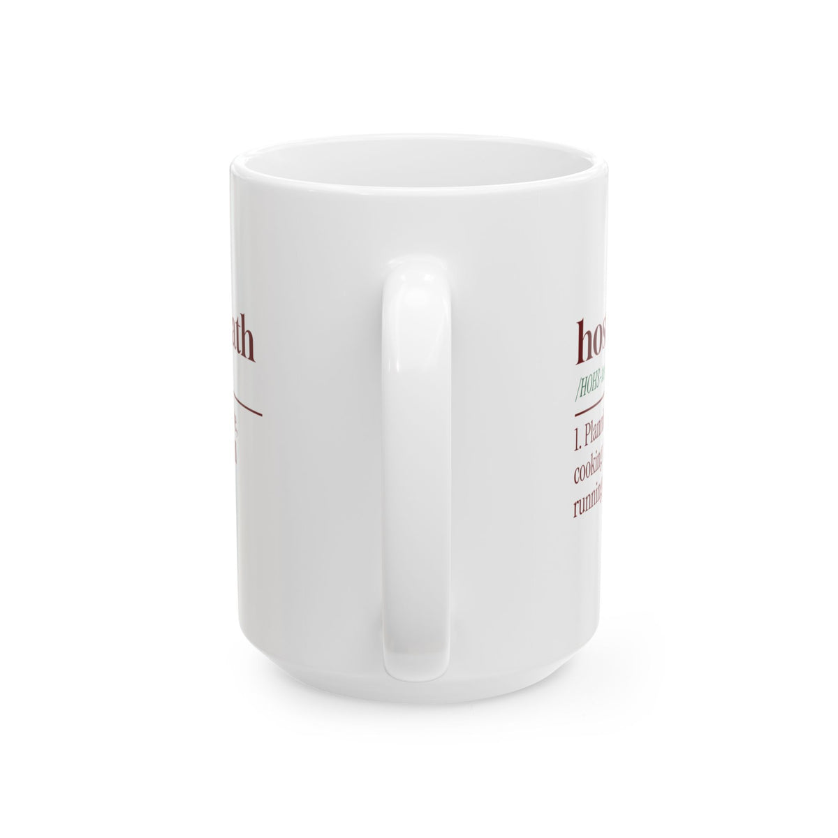 Funny Christmas Host Coffee Mug Hostess Math Dictionary Definition