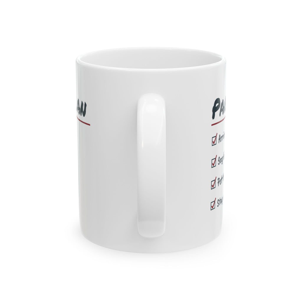 Funny Christmas Coffee Mug Party Plan Befriend The Dog For Introverts