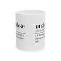Funny Uncle Coffee Mug Unclecdote Dictionary Definition