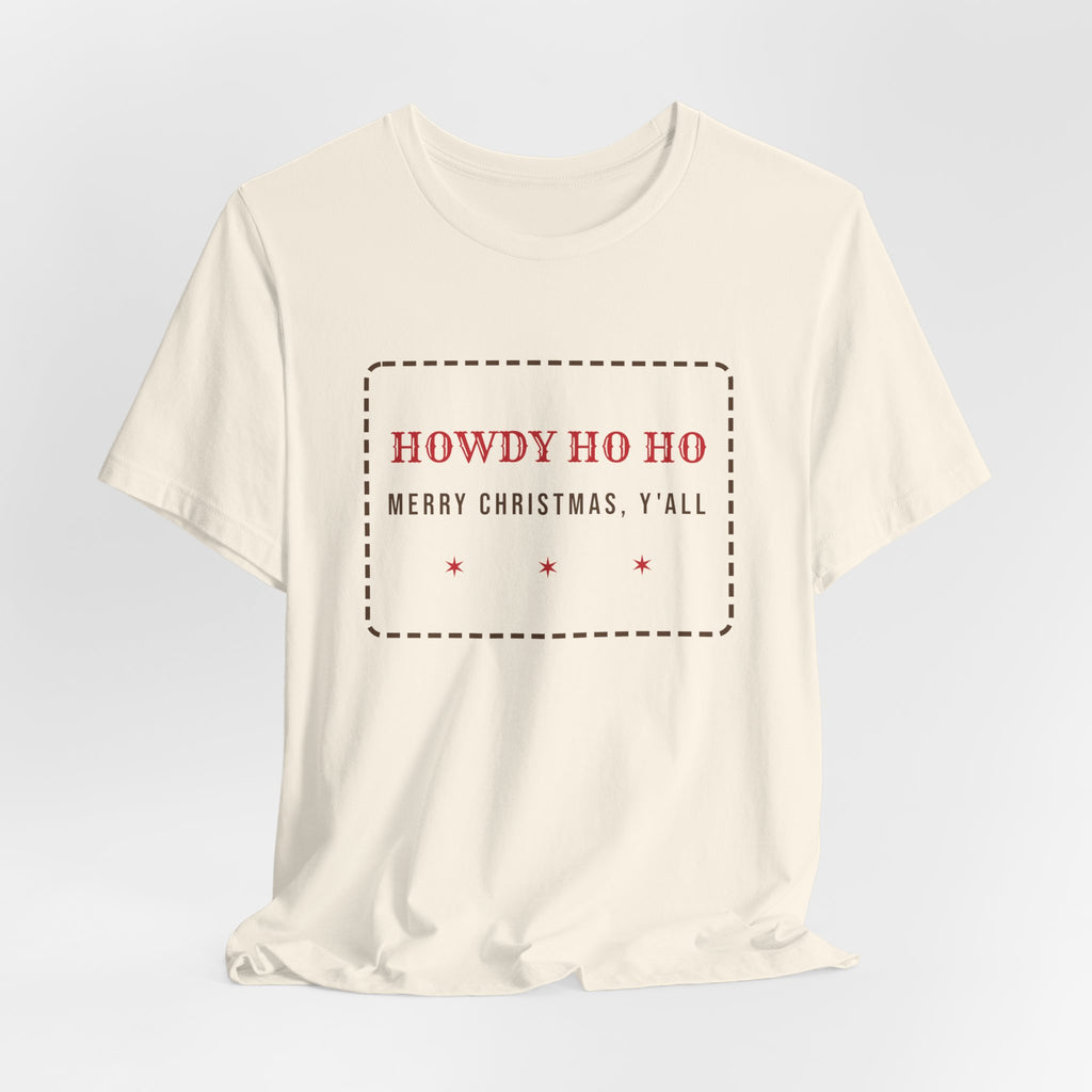 Funny Western Christmas Shirt Howdy Ho Ho
