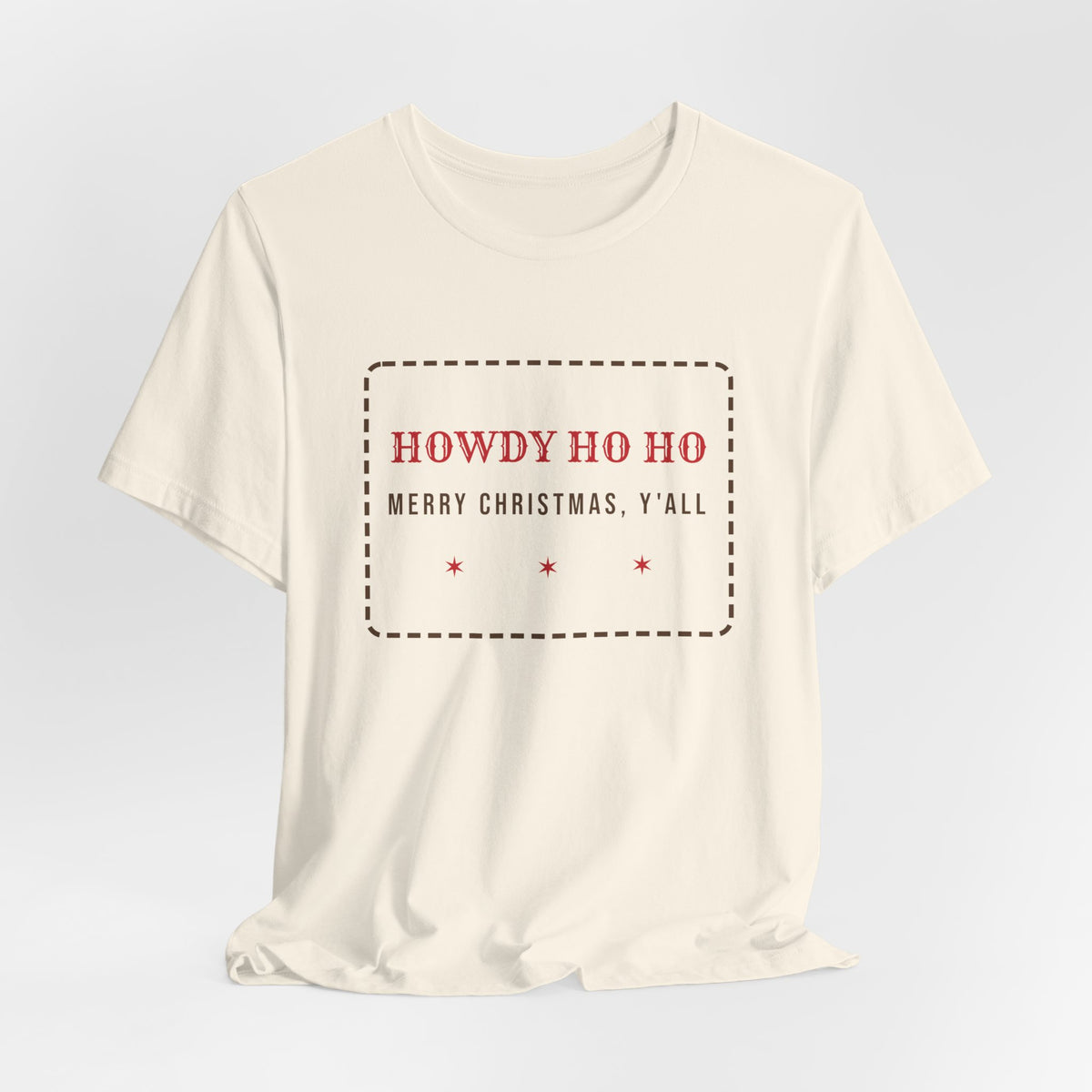 Funny Western Christmas Shirt Howdy Ho Ho
