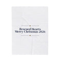 Christmas Throw Blanket Rescued Hearts 2026 For Rescue Dog Families