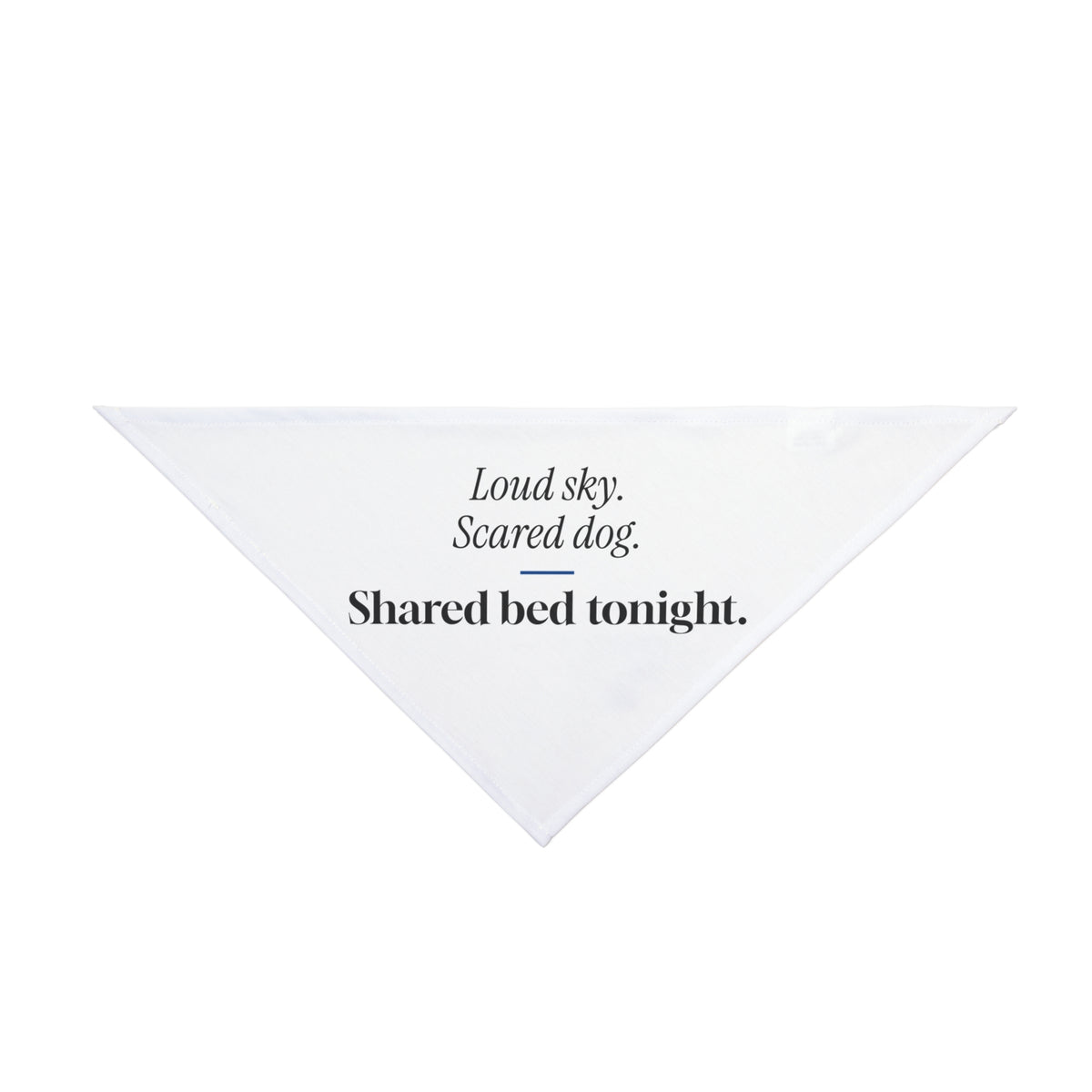 Funny Fireworks Dog Bandana Loud Sky Shared Bed For Dog Owners