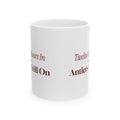 Funny Christmas Nurse Coffee Mug Twelve Hours In Antlers Still On