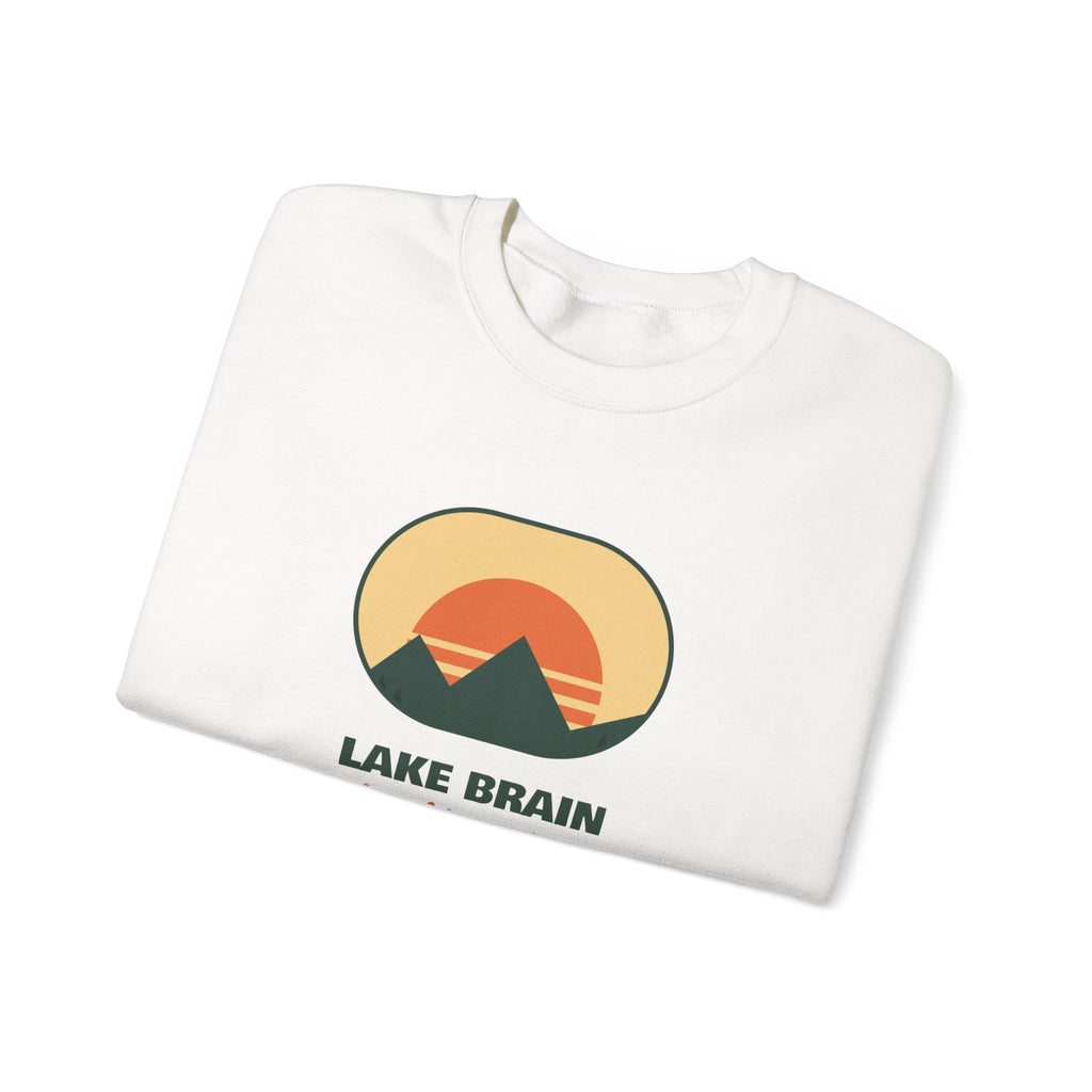 Lake Brain Sweatshirt No Thoughts Just Waves
