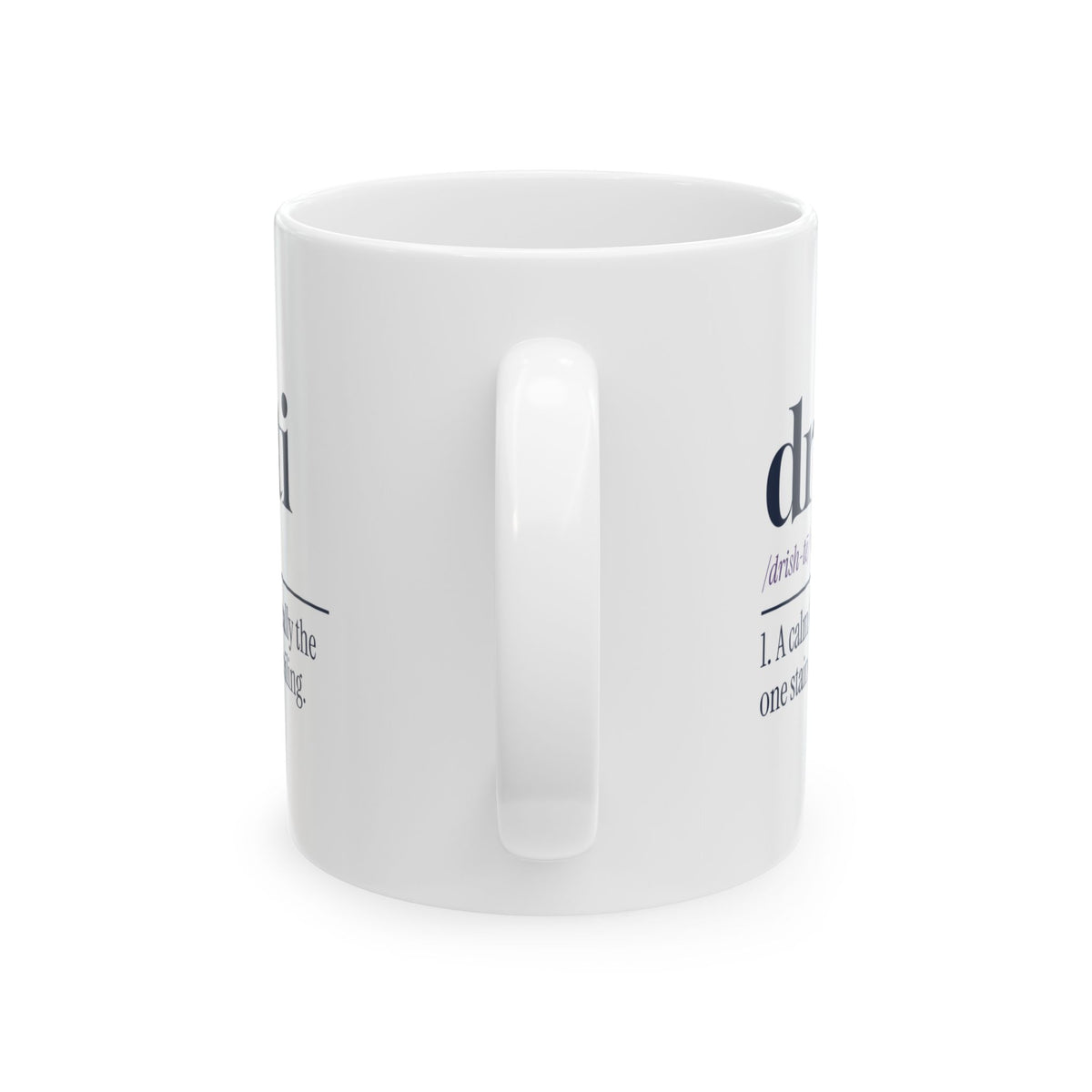 Yoga Mug Drishti Definition Ceiling Stain For Yoga Lovers