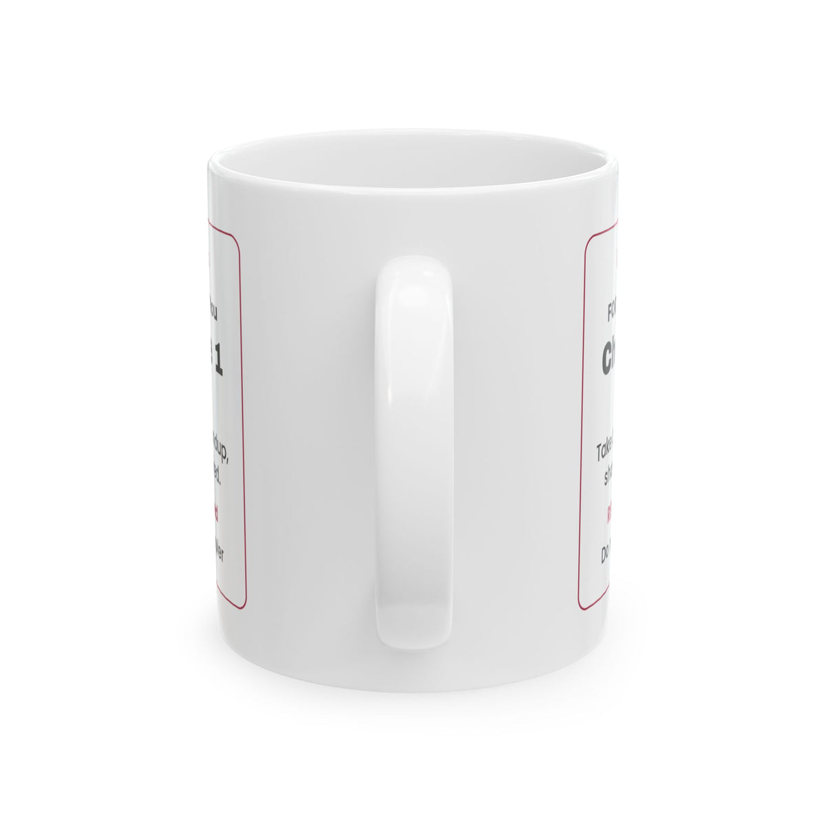 Funny Office Rx Chocolate Coffee Mug Valentine For Coworkers