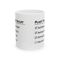 Plant Shop Rules Coffee Mug For Plant Lovers