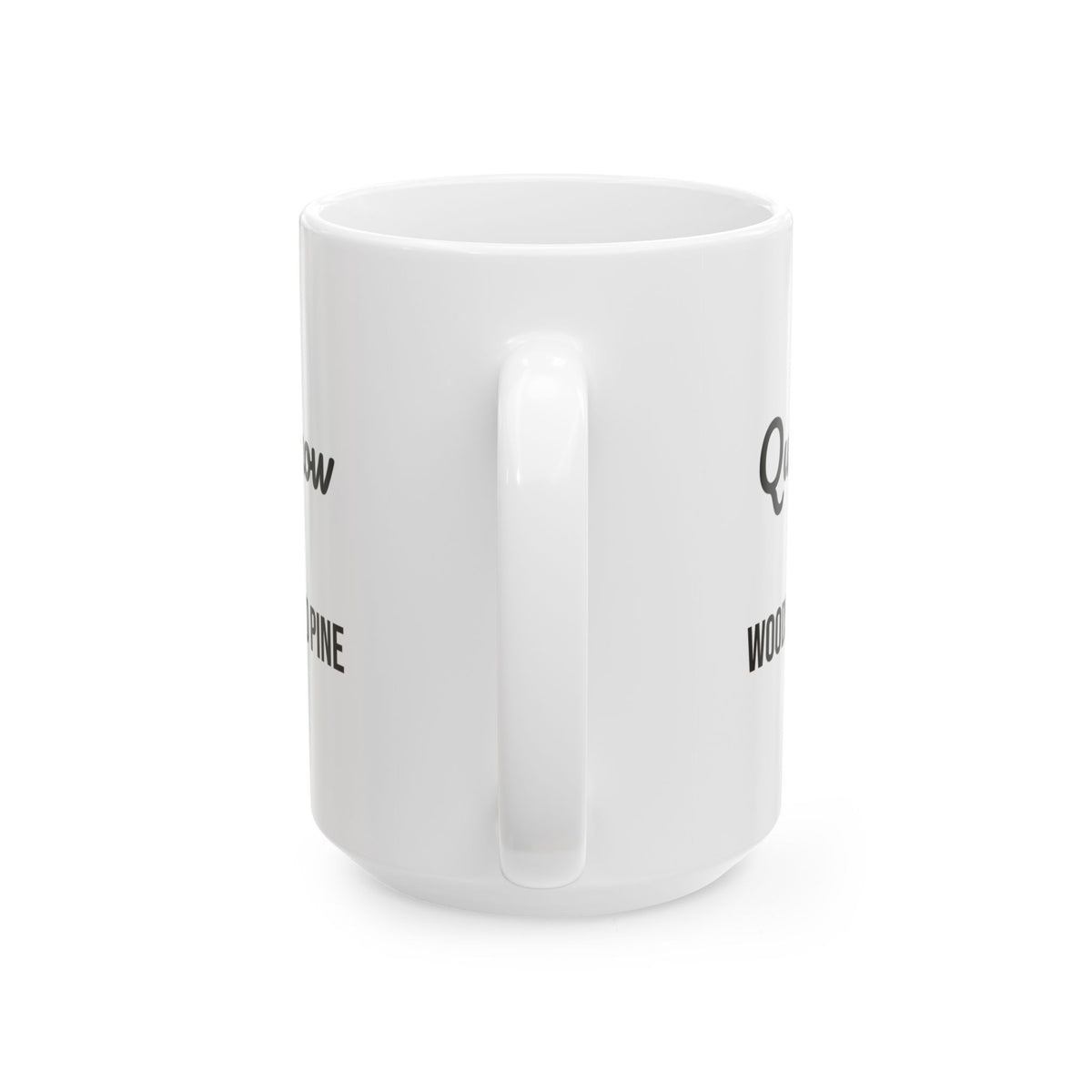 Cozy Christmas Coffee Mug Quiet Snow Woodsmoke And Pine