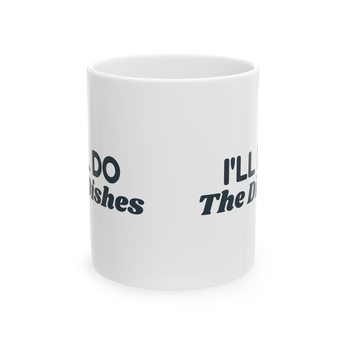 Funny Christmas Coffee Mug I'll Do The Dishes For Introverts