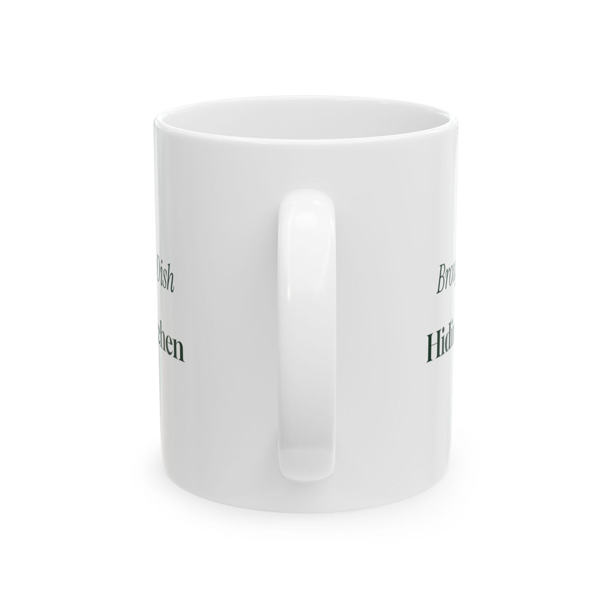 Funny Christmas Coffee Mug Brought A Side Dish To Hide In The Kitchen