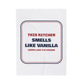 Funny Christmas Baking Throw Blanket Smells Like Vanilla Looks Like A