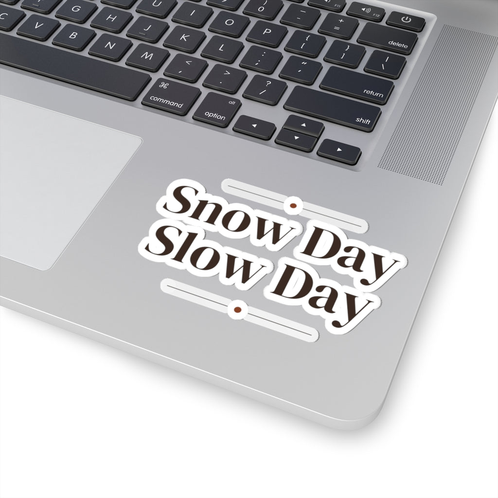Cozy Christmas Sticker Snow Day Slow Day Winter Mug