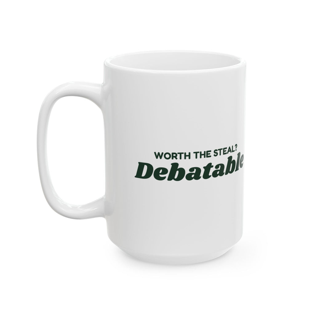 Funny White Elephant Coffee Mug Worth The Steal Debatable