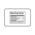 Funny Desk Mat Meeting Facts Could Have Been an Email Office Desk Pad