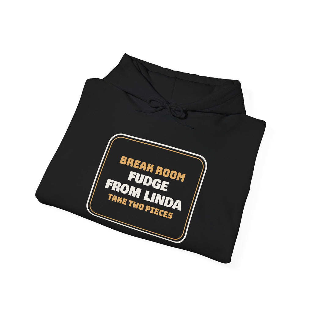 Funny Christmas Coworker Hoodie Fudge From Linda Take Two Pieces