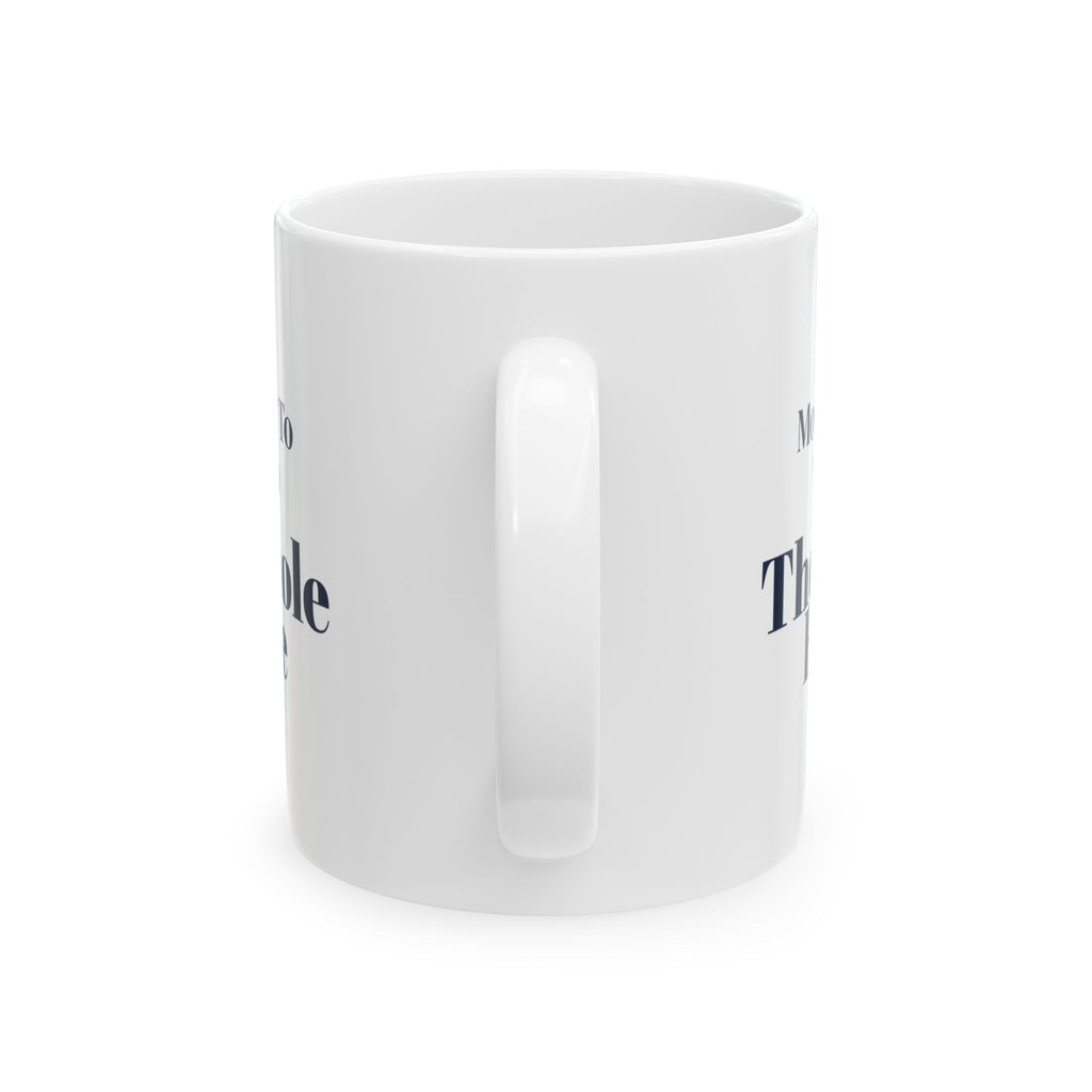 Funny Family Christmas Coffee Mug Most Likely To Wake Up The Whole House