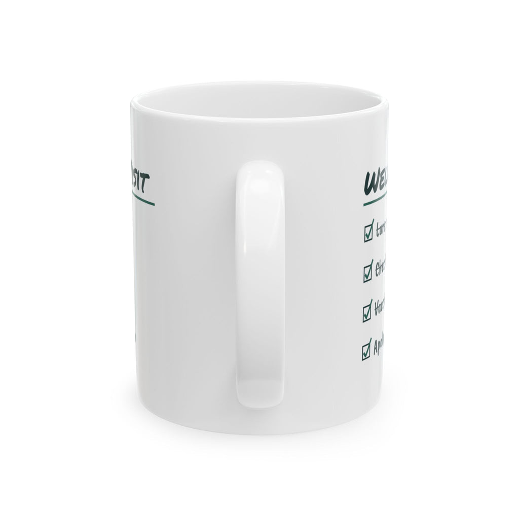 Funny Veterinarian Coffee Mug Vaccines Done Apology Treat Given