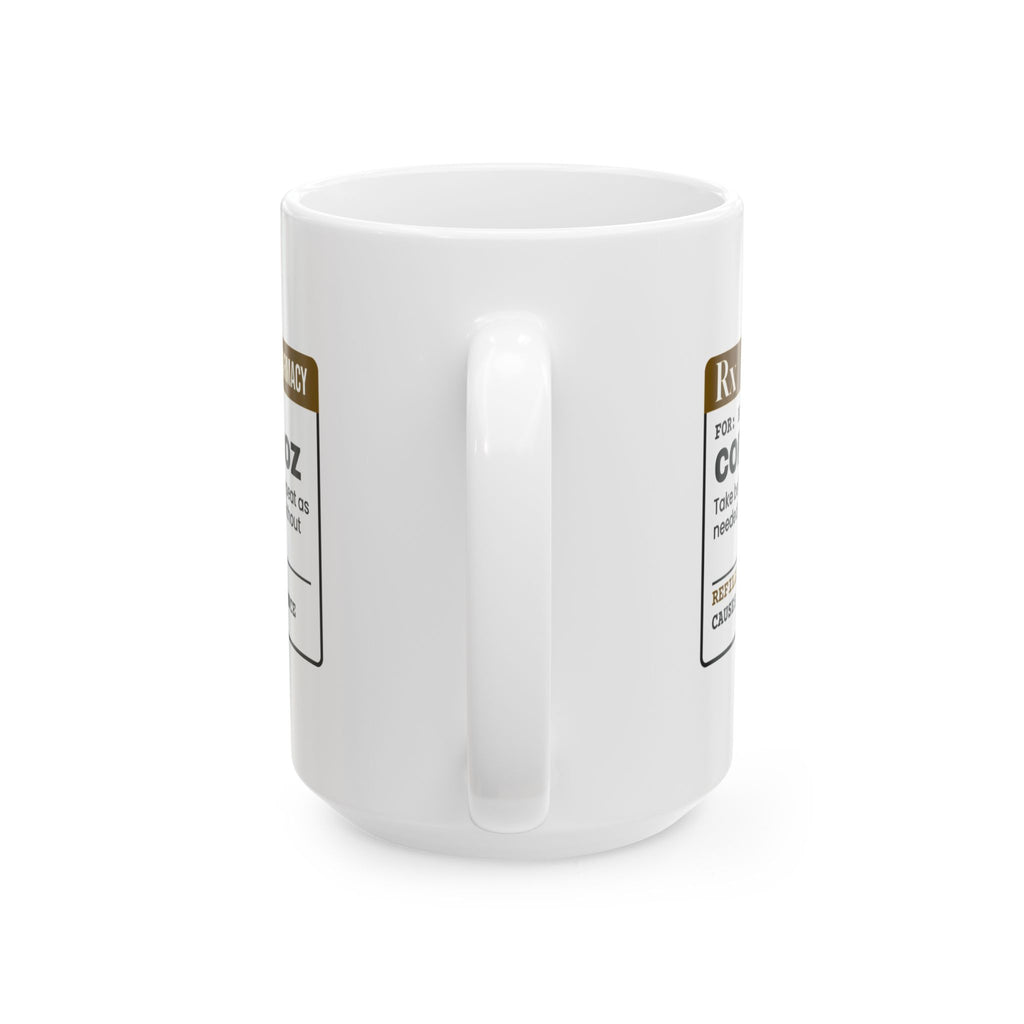 Funny Bus Driver Coffee Mug Coffee Prescription For Drivers