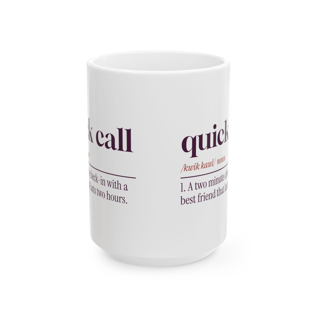 Funny Bestie Coffee Mug Quick Call Dictionary Definition For BFF