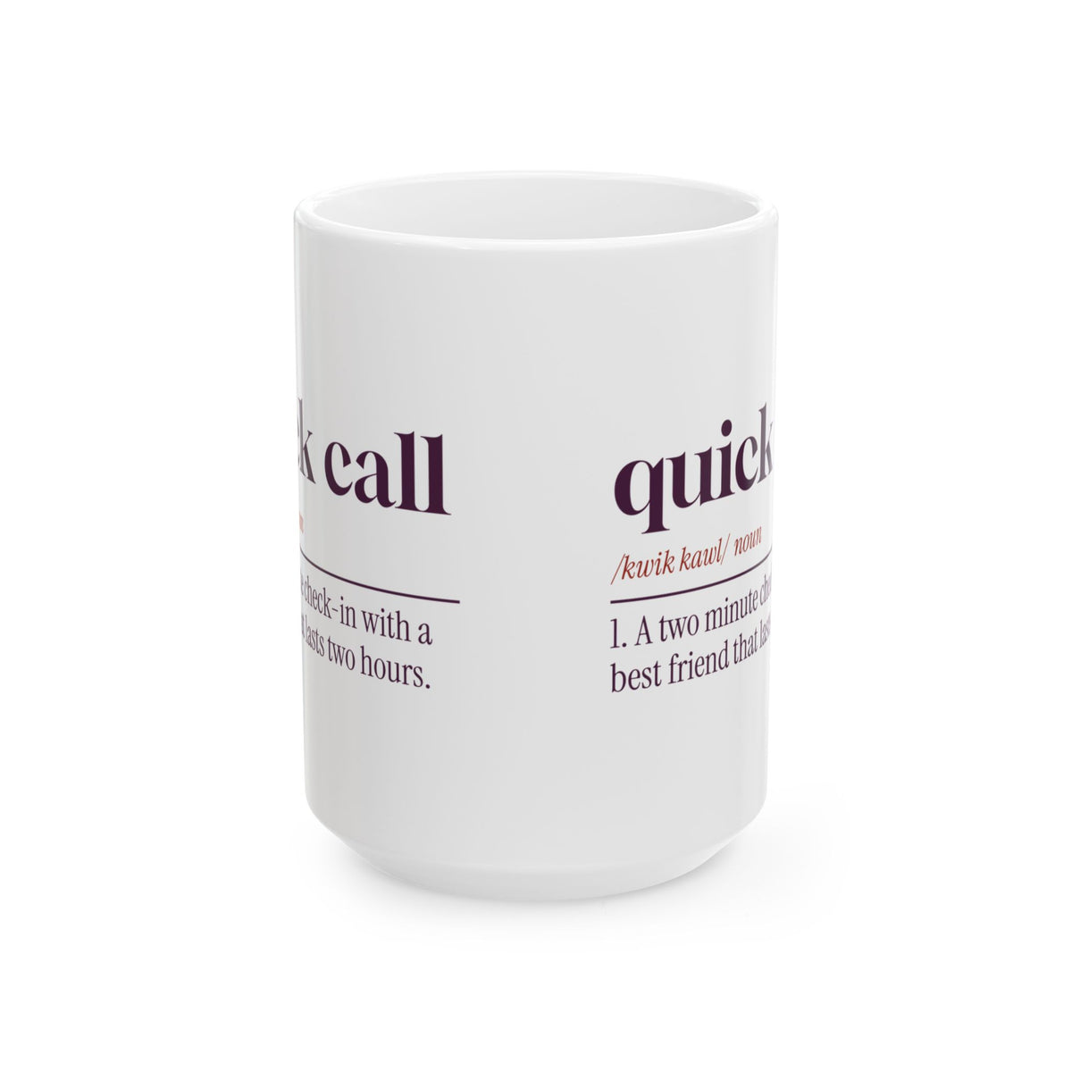 Funny Bestie Coffee Mug Quick Call Dictionary Definition For BFF