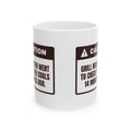 Funny Grill Dad Mug Went To Check The Coals 14 Minutes Ago
