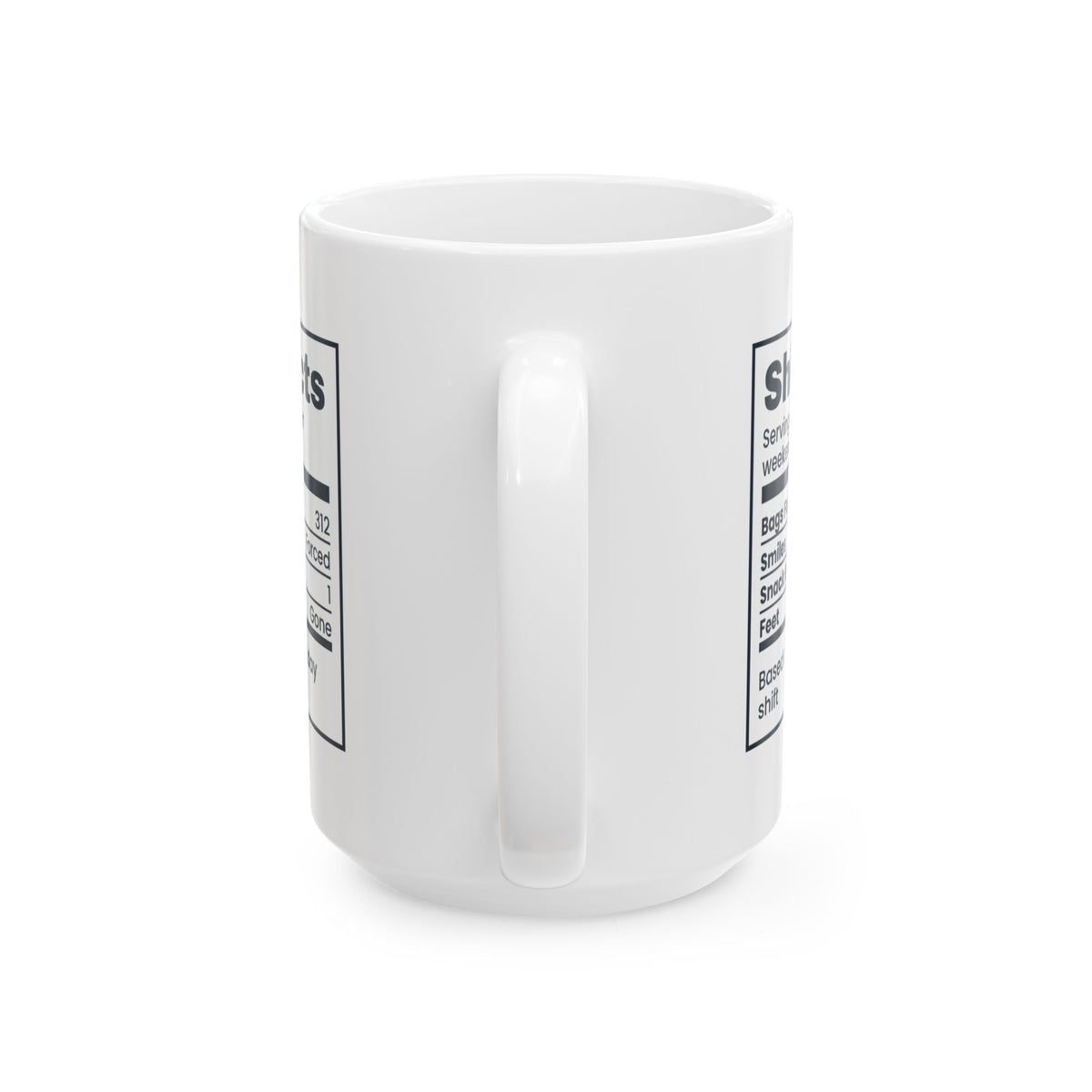 Funny Christmas Retail Coffee Mug Shift Facts For Retail Workers