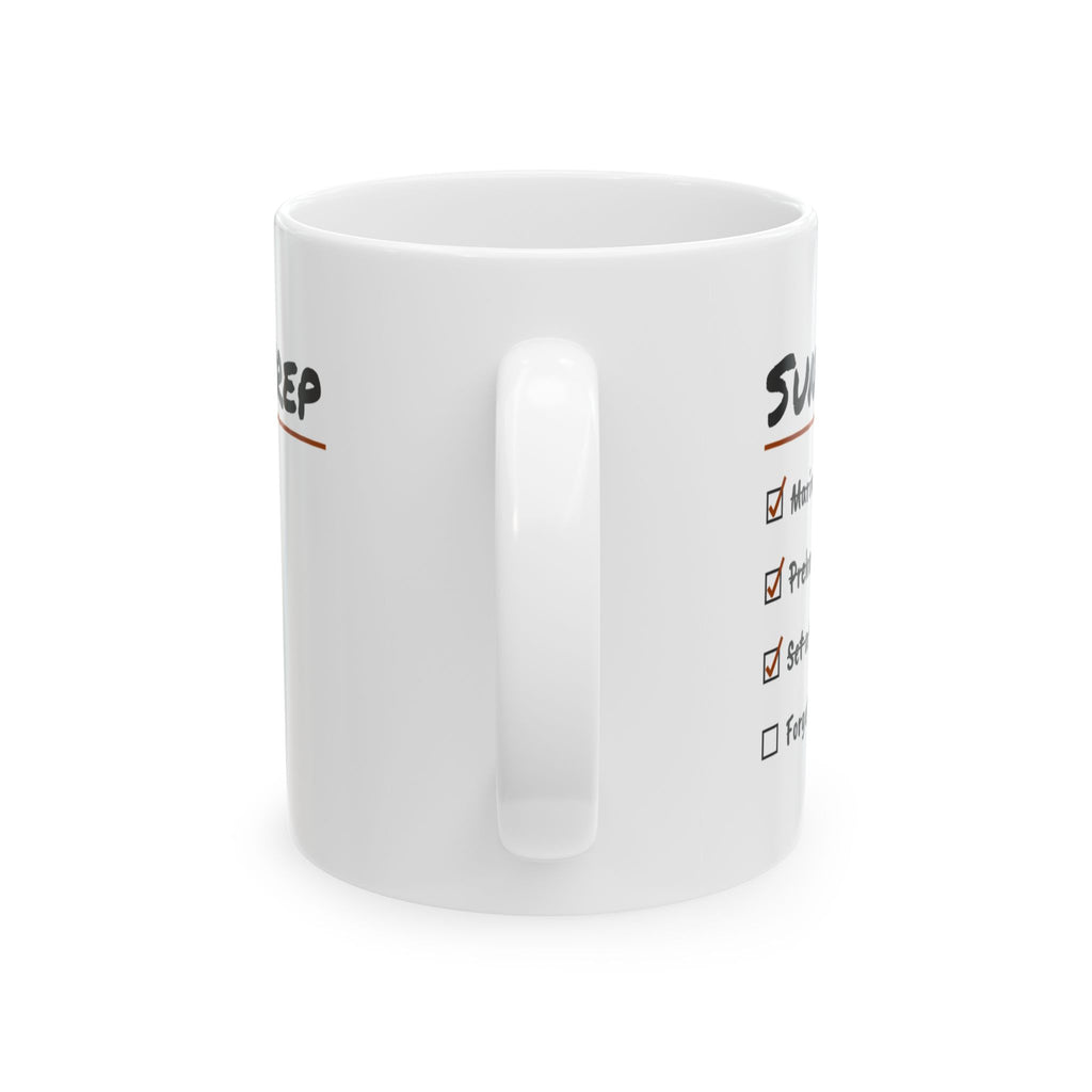 Cooking Coffee Mug Set a Timer Forget the Timer