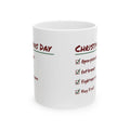 Funny Family Christmas Coffee Mug Fight Over A Game Hug It Out