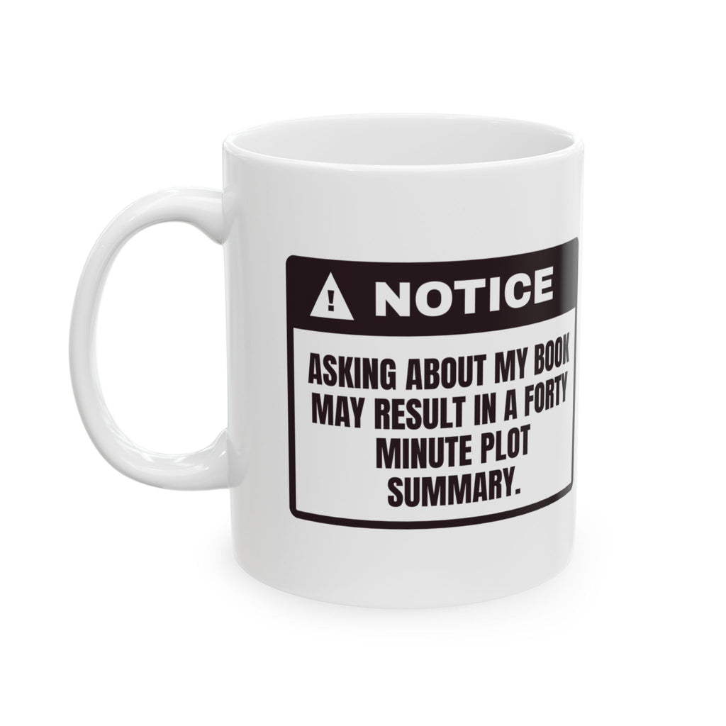 Funny Reader Mug Ask About The Book Clear Your Afternoon