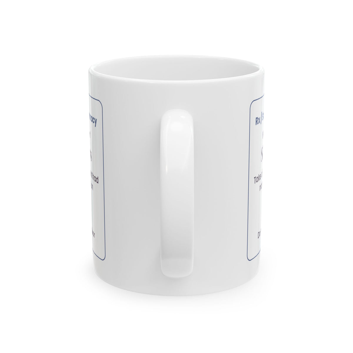 Funny Introvert Coffee Mug Silence 8hrs Prescription For Introverts