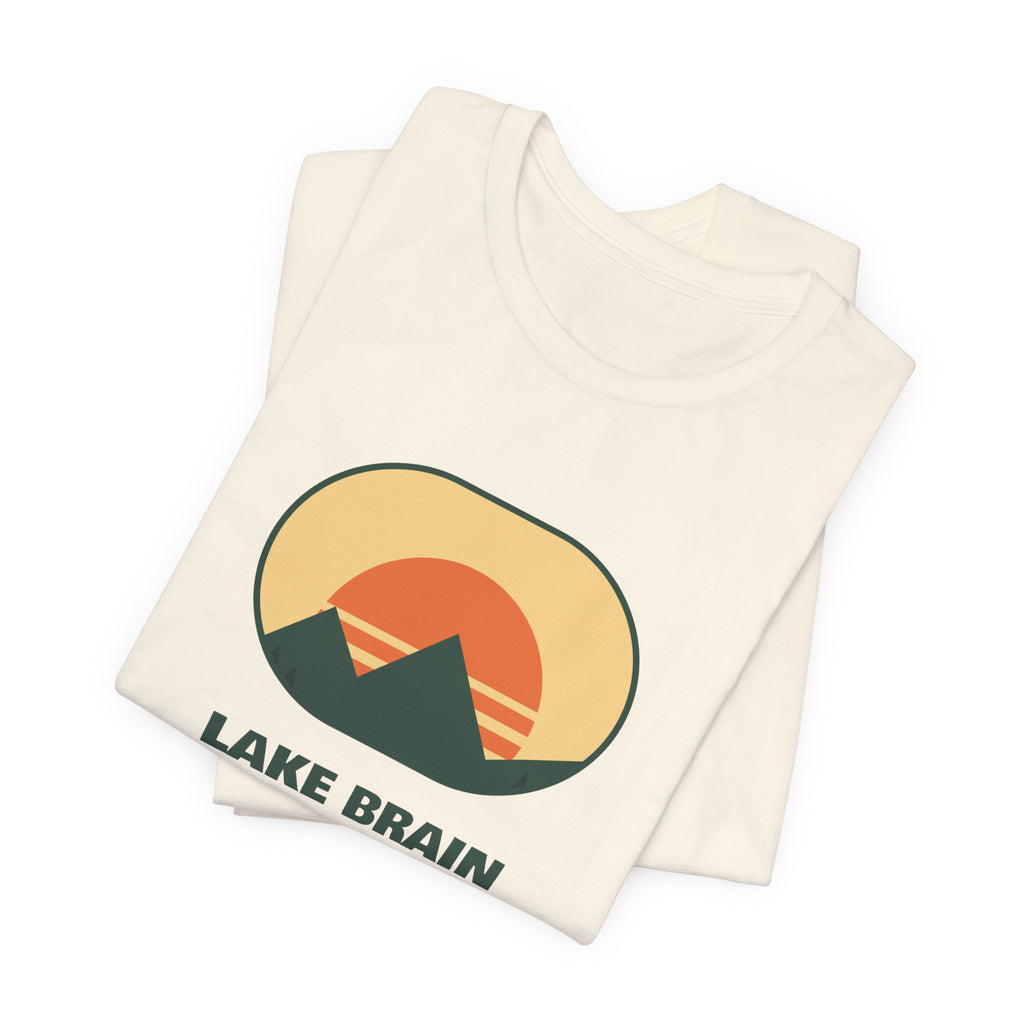 Lake Brain Shirt No Thoughts Just Waves
