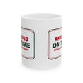 Funny Christmas In-Laws Coffee Mug Arrived On Time Still Late Somehow