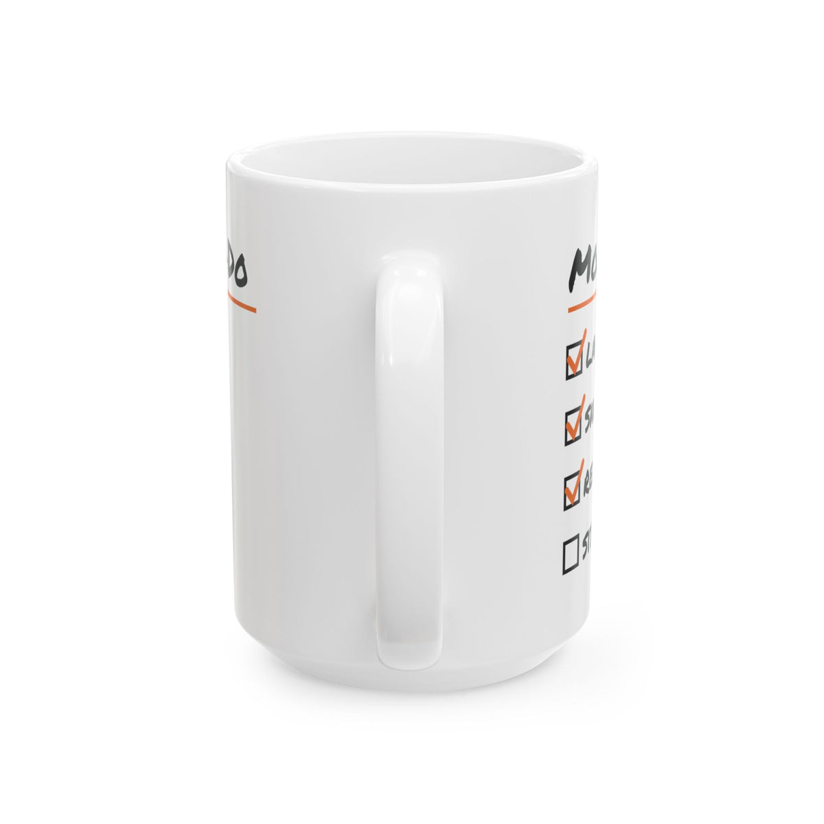 Funny Mom Coffee Mug Mom To Do List Referee