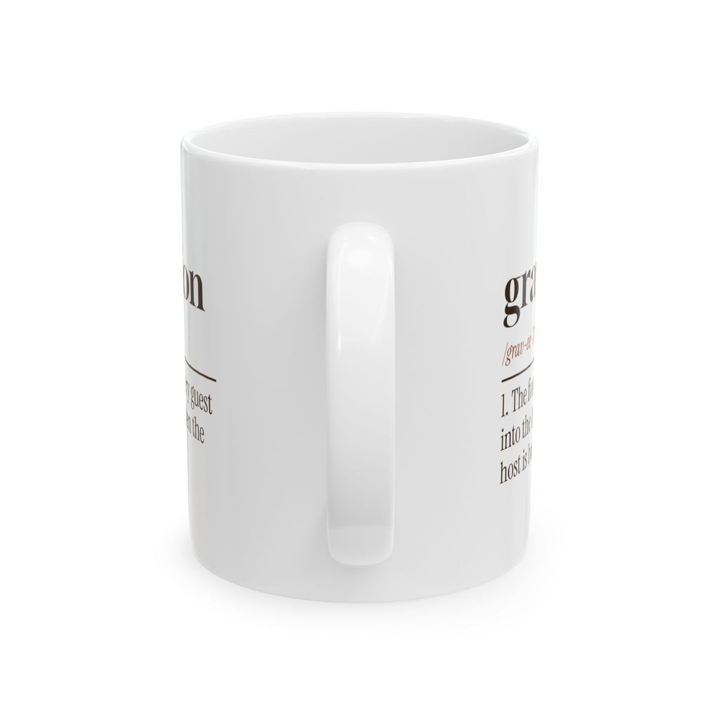 Funny Thanksgiving Coffee Mug Gravytation Everyone In The Kitchen