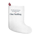 Funny Newlywed Christmas Stocking Two Family Recipes One Stuffing