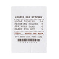 Funny Christmas Baking Throw Blanket Cookie Day Receipt For Bakers