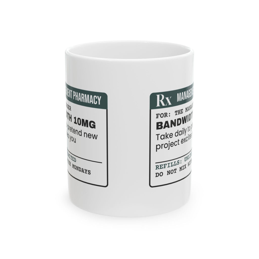 Bandwidth 10mg Coffee Mug For Boss