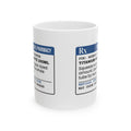 Funny Painter Coffee Mug Titanium White Prescription For Artists