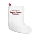 Funny Christmas Family Christmas Stocking Most Likely To Guess Every