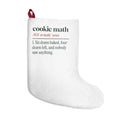 Funny Christmas Baking Christmas Stocking Cookie Math Definition For Bakers