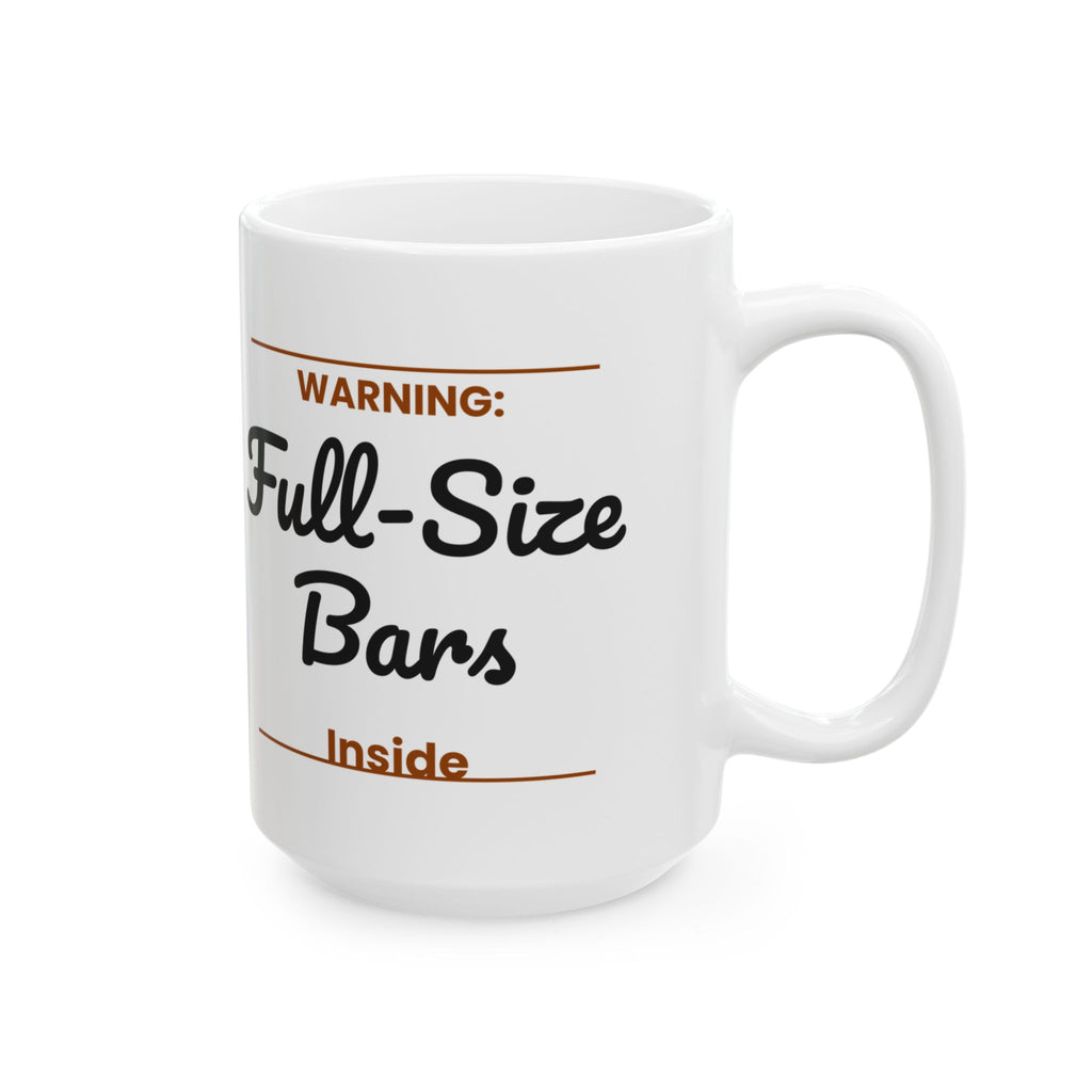 Funny Halloween Coffee Mug Full Size Candy Bars Sign For Candy Fans
