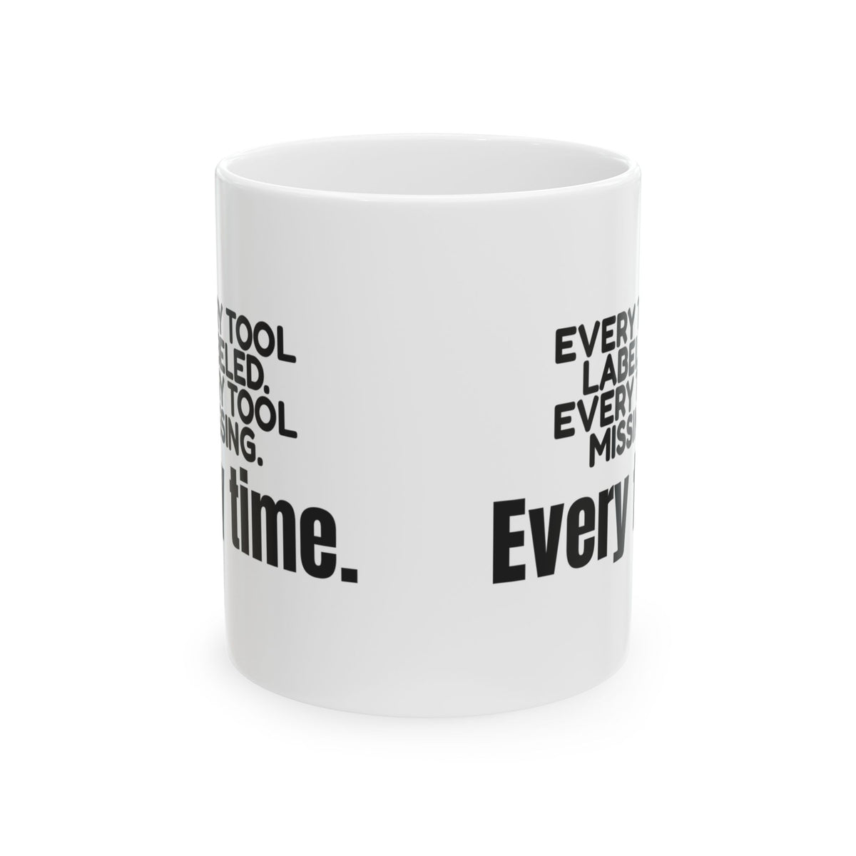 Funny Garage Dad Coffee Mug Every Tool Missing For Dad