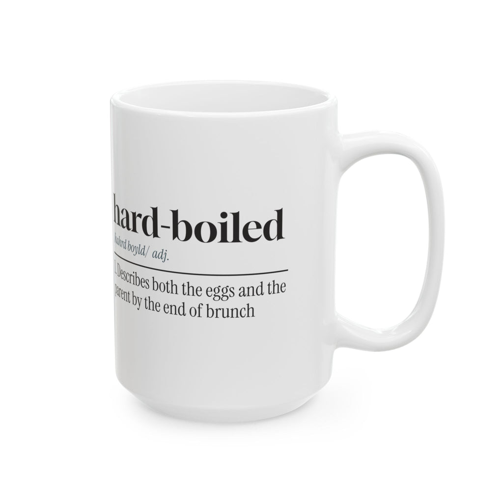 Funny Brunch Coffee Mug Hard-Boiled Dictionary For Parents