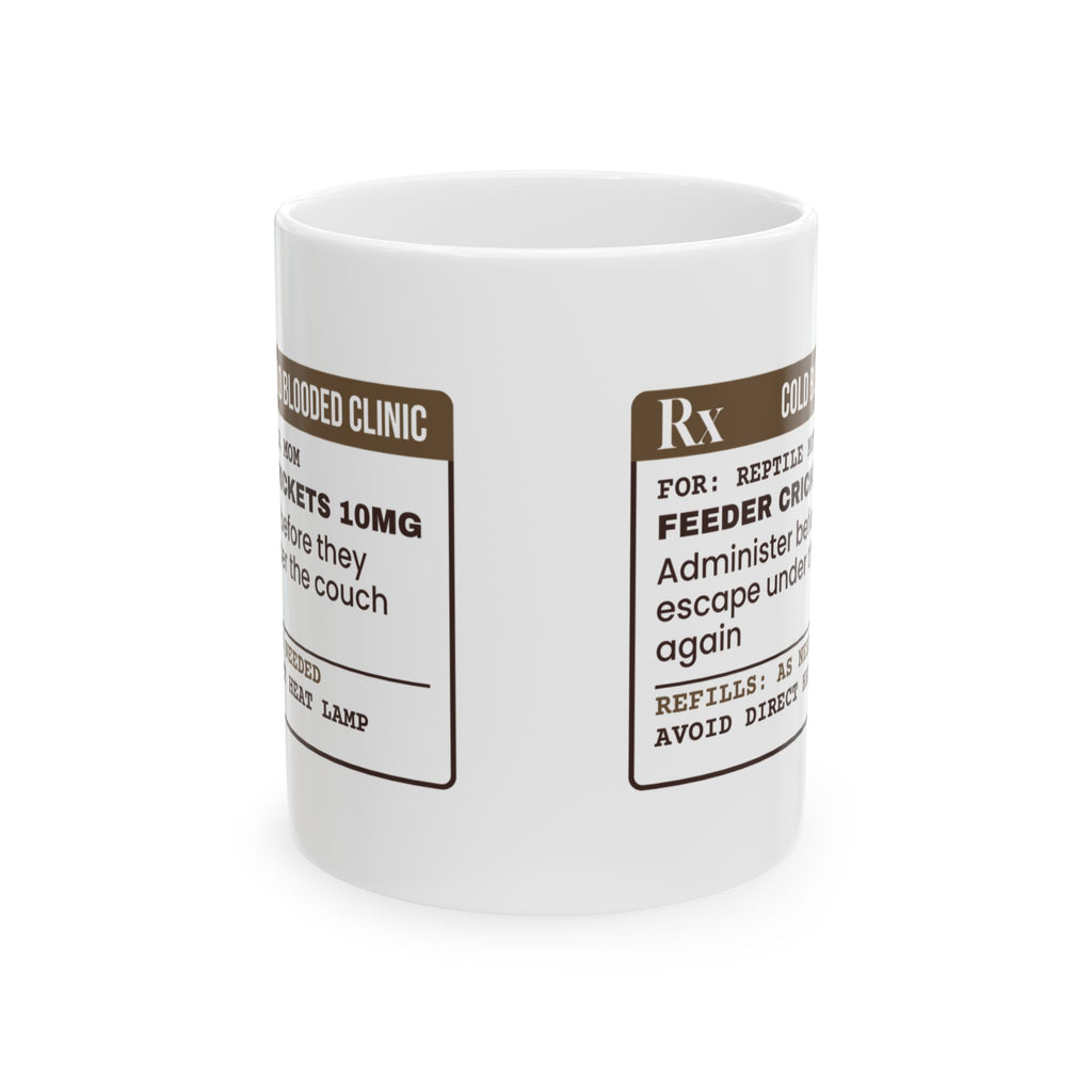 Reptile Mom Coffee Mug Rx Feeder Crickets