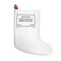 Funny Christmas Stocking Quiet Car Home Ticket For Introverts