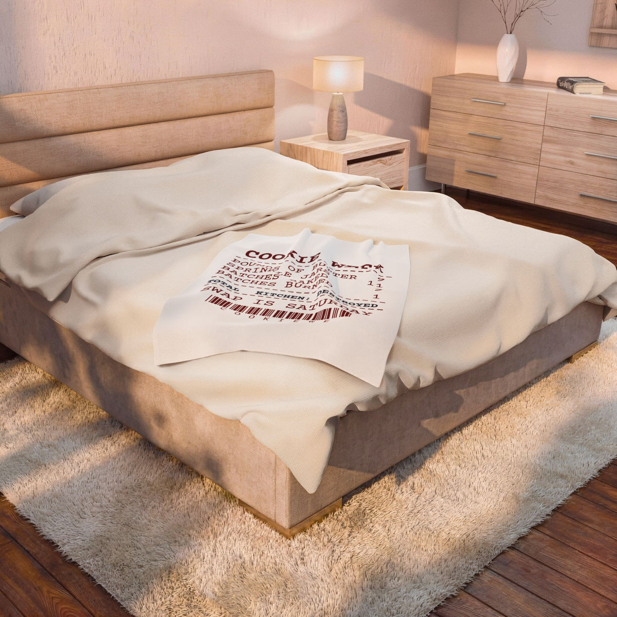Funny Christmas Baking Throw Blanket Cookie Week Receipt For Bakers