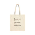 Funny Christmas Baking Tote Bag Cookie Day Checklist For Bakers