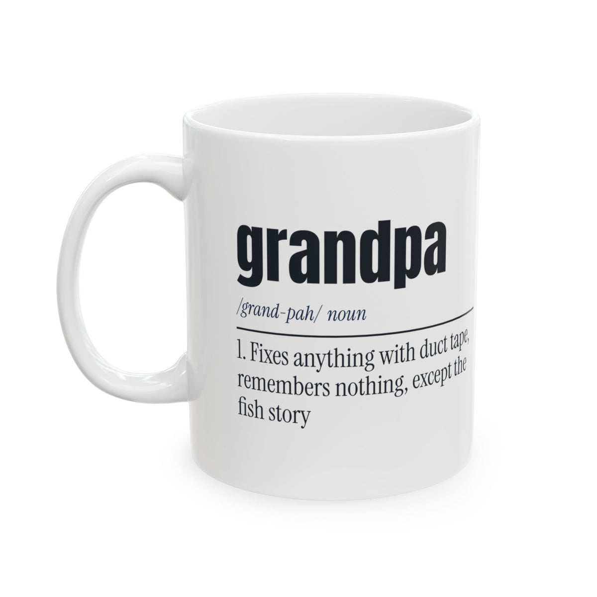 Funny Grandpa Dictionary Coffee Mug Definition For Grandpa
