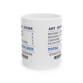 Funny Artist Coffee Mug Brushes Bought 6 Paintings Finished 0 Receipt